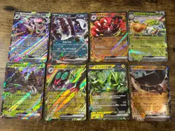 Japanese Pokemon Cards Lot of 8 - EX Double Rare - Pokemon Japan - Image 1