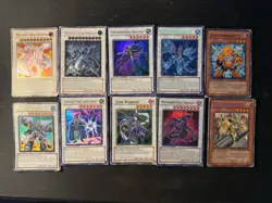 Synchro And Synchron Yugioh Lot Moderately-Heavily Played - Image 1