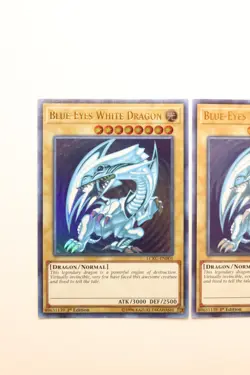 YuGiOh - Blue-Eyes White Dragon - Ultra - LCKC-EN001 Version 2 (SDK) NM 1st - Image 2