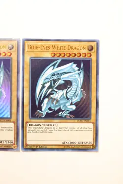 YuGiOh - Blue-Eyes White Dragon - Ultra - LCKC-EN001 Version 2 (SDK) NM 1st - Image 4