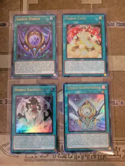 YUGIOH NEKROZ MIRROR + CYCLE + KALEIDOSCOPE + DIVINEMIRROR BLMM ULTRA 1ST ED NM - Image 1