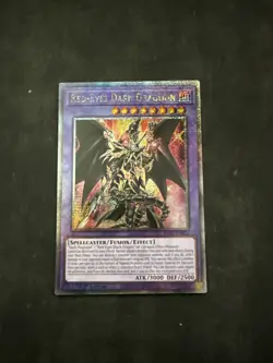Yugioh! Red-Eyes Dark Dragoon Quarter Century RA02-EN021 Rarity Collection 2 VLP - Image 1