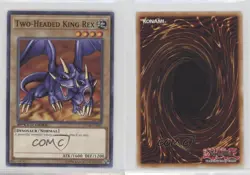 Two-Headed King Rex YuGiOh Speed Duel: Demo Deck 2020 #DEM6-EN005 12pq - Image 3