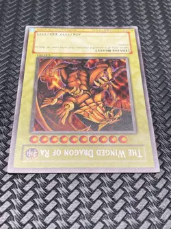 YuGiOh - The Winged Dragon of Ra - Prismatic Secret - GBI-003 God Card Asian Eng - Image 3