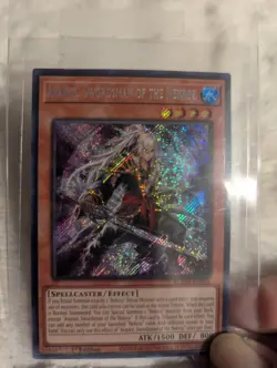 Yugioh Avance, Swordsman of the Nekroz BLMM-EN0 1st Ed Secret Rare NM Presale - Image 2