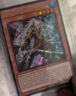 Yugioh Avance, Swordsman of the Nekroz BLMM-EN0 1st Ed Secret Rare NM Presale - Image 4