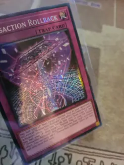 YUGIOH TRANSACTION ROLLBACK RA04-EN105 COLLECTORS RARE 1ST ED NM - Image 3