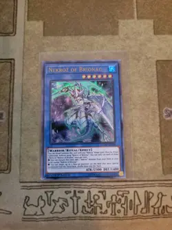 YUGIOH NEKROZ OF BRIONAC DUPO-EN086 ULTRA 1ST ED VLP - Image 1