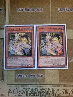 YUGIOH 2X MALISS P DORMOUSE CRBR-EN017 SUPER 1ST ED NM - Image 1