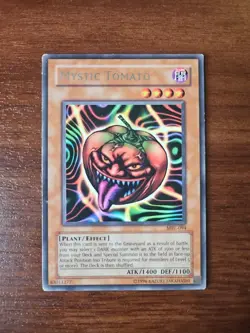 YuGiOh Magic Ruler - MRL-094 MYSTIC TOMATO, Regular Rare - Image 1