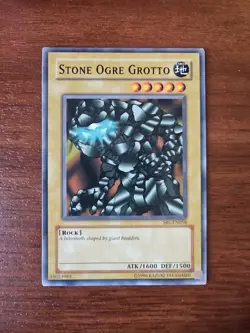 YuGiOh Spell Ruler 25th Anniversary - SRL-EN058 STONE OGRE GROTTO, Regular - Image 1