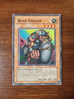 YuGiOh Magic Ruler - MRL-089 BOAR SOLDIER, Regular Common - Image 1