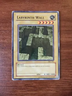 YuGiOh Magic Ruler - MRL-055 LABYRINTH WALL, Regular Common - Image 1