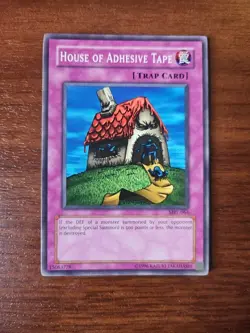 YuGiOh Magic Ruler - MRL-064 HOUSE OF ADHESIVE TAPE, Regular Common - Image 1