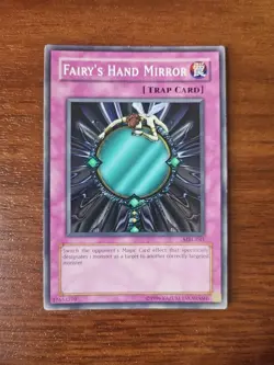 YuGiOh Magic Ruler - MRL-041 FAIRY'S HAND MIRROR, Regular Common - Image 1