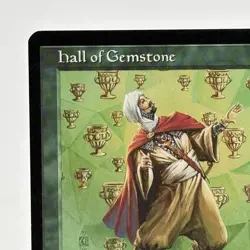 MTG Hall of Gemstone Mirage Green Rare Magic the Gathering Card NM - Image 2