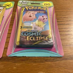 Pokemon Cosmic Eclipse 3 card mini Booster 2 Pack LOT Blastoise & Togepi SEALED - Image 4