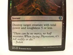 MTG Magic the Gathering Cut Down (89/552) Dominaria United Foil Card - Image 3