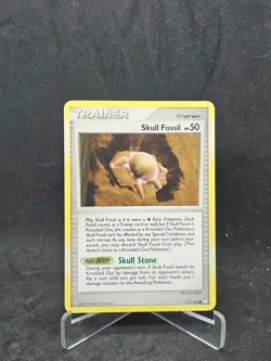 Pokemon Card Skull Fossil (117/123) Mysterious Treasures Common Non-Foil - Image 1