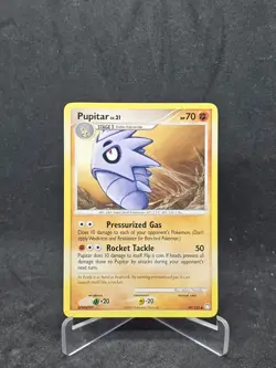Pokemon Card Pupitar (59/123) Mysterious Treasures Uncommon Non-Foil - Image 1