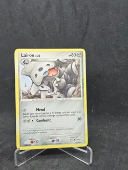 Pokemon Card Lairon (53/123) Mysterious Treasures Uncommon Non-Foil - Image 1