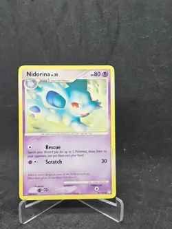 Pokemon Card Nidorina (56/123) Mysterious Treasures Uncommon Non-Foil - Image 1