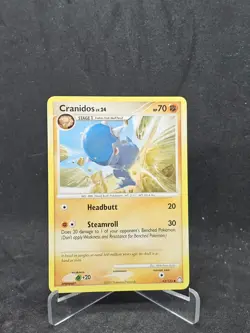 Pokemon Card Cranidos (43/123) Mysterious Treasures Uncommon Non-Foil - Image 1