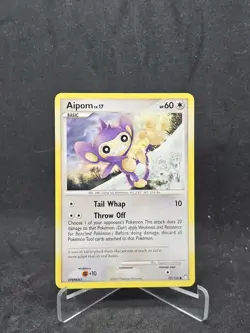 Pokemon Card Aipom (70/123) Mysterious Treasures Common Non-Foil - Image 1