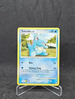 Pokemon Card Totodile (106/123) Mysterious Treasures Common Non-Foil - Image 1