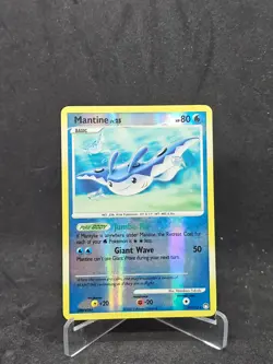 Pokemon Card Mantine (29/123) Mysterious Treasures Rare Reverse Holo - Image 1