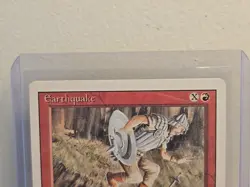 WOTC MtG Magic The Gathering Earthquake (NM) - Image 2