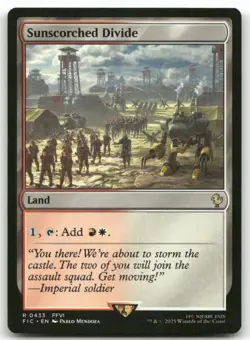 Sunscorched Divide 433 MTG Commander: FINAL FANTASY R NM - Image 1