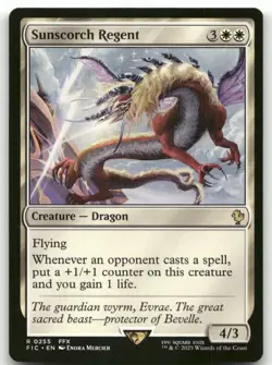 Sunscorch Regent 255 MTG Commander: FINAL FANTASY R NM - Image 1