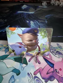 Delivery Moogle (Gold Stamped) 1/53 Art Card MTG Final Fantasy Art Series - Image 1