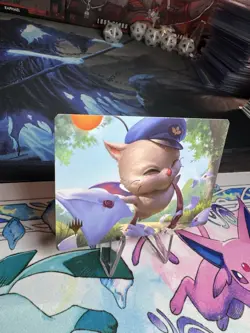 Delivery Moogle (Gold Stamped) 1/53 Art Card MTG Final Fantasy Art Series - Image 2