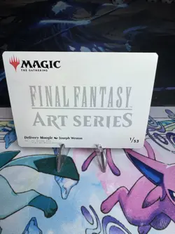 Delivery Moogle (Gold Stamped) 1/53 Art Card MTG Final Fantasy Art Series - Image 5