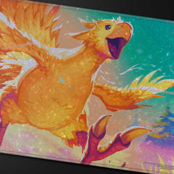 Ultra PRO Final Fantasy Chocobo Holofoil Play Mat Standard Playmat MTG Yellow - Image 2