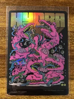 MTG✨HYDRA Borderless FULL POSTER ART FOIL✨SLD MINT RARE Token WPN Excl UNPLAYED - Image 1