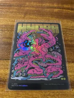 MTG✨HYDRA Borderless FULL POSTER ART FOIL✨SLD MINT RARE Token WPN Excl UNPLAYED - Image 5