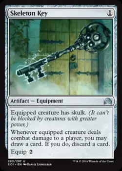 Skeleton Key -Foil Light Play MTG Shadows Over Innistrad - Image 1