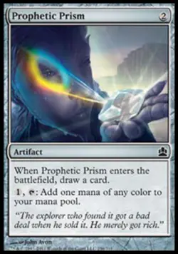 Prophetic Prism - Light Play MTG Commander - Image 1