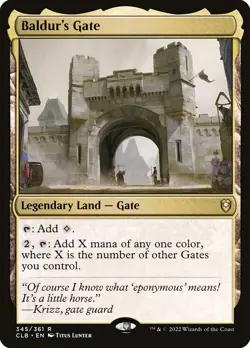Baldur's Gate R Foil #345 | CLB Battle for Baldur's Gate | MTG - Image 1