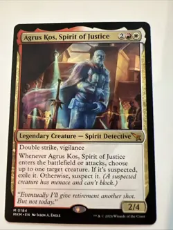1x Agrus Kos, Spirit of Justice NM-Mint, English Murders at Karlov Manor MTG Mag - Image 1