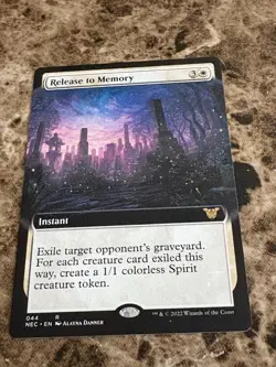 RELEASE TO MEMORY Magic Gathering MTG Kamigawa Neon Dynasty Extended - Image 1