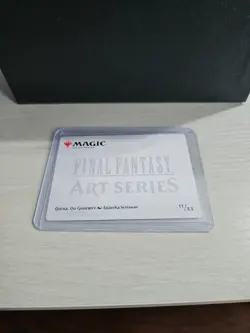 Mtg Final Fantasy 11/53 Quina, Qu Gourmet - Art Series Gold Stamped - Image 2