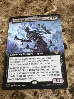 MYOJIN OF GRIM BETRAYAL Magic Gathering MTG Kamigawa Neon Dynasty Extended - Image 1