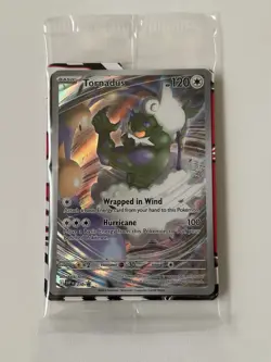 Pokemon- Scarlet And Violet- White Flare Tornadus- ETB-SVP- 210 Promo Sealed - Image 1