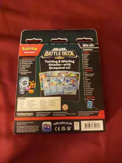POKEMON TCG: DELUXE BATTLE DECKS (QUAQUAVAL EX) FACTORY SEALED NEW - Image 2