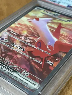 2024 POKEMON SSP EN-SURGING SPARKS SPECIAL ILLUSTRATION RARE LATIAS EX PSA 10 - Image 4