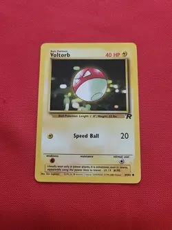 Pokemon: Voltorb #69/82 Team Rocket 2000 WOTC Vintage Non-holo - NM / LP - L12 - Image 3